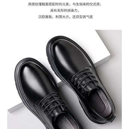 [100% full cowhide] special clearance processing leather shoes men's shoes genuine leather soft bottom non-slip business casual shoes