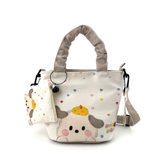 New Girls Handbag Storage Bag Cute Lunch Box Bag Handbag Mother Bag Korean Cartoon Bag Hand Bag