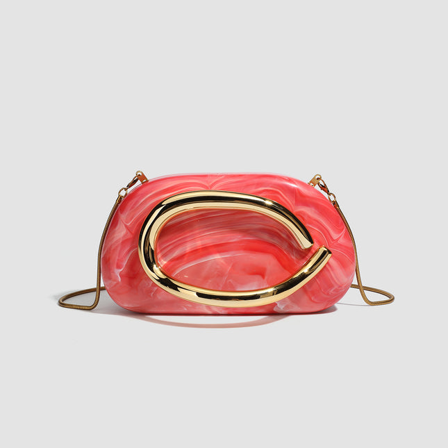 High-Appearance Single-Shoulder Crossbody Bag, Retro Versatile Chain Phone Bag, 2026 New Model Women's Clutch Evening Bag