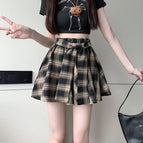 Yellow and black grid【4277#】 / XS