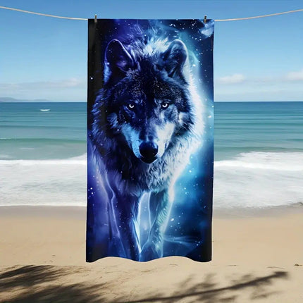 Cross-border Beach Towel Quick-drying Absorbent Beach Towel Microfiber Digital Printing Bath Towel Adult Amazon Plus