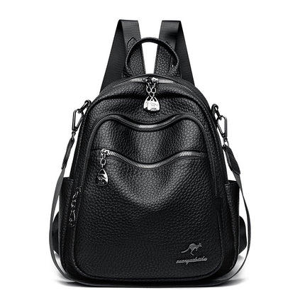 Backpack Women's Bag 2025 New Simple Fashion Large Capacity Women's Backpack Dual-purpose Commuter All-match Student Schoolbag