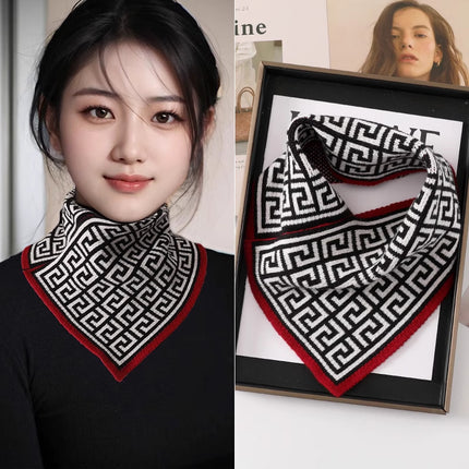 Autumn and Winter Knitted Neck Warmer, Neck Protection, Fake Collar, Convenient Pullover Neck Cover, Lazy Scarf, Unisex Scarf