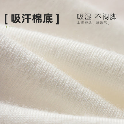 Socks women's spring and summer new short socks deodorant sweat-absorbent cotton thin boat socks do not fall with non-slip invisible socks Zhuji socks