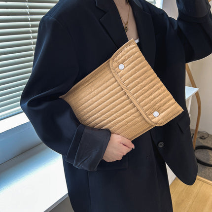 Korean Ins Simple Solid Color iPadpro11-inch Storage Protective Cover Inner Bag 14-inch Laptop Bag