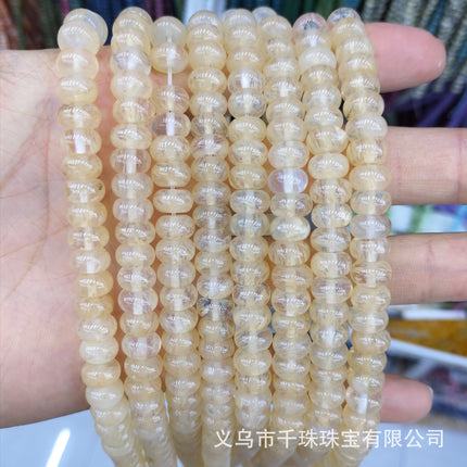 5X8Mm Natural Stone Agate Spacer Beads Abacus Beads Spacer Beads Loose Beads Handmade DIY Necklace Bracelet Jewelry Batch