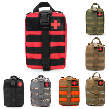 Cross-border Hot-selling Outdoor Tactical Medical Bag Pendant Medical Bag Outdoor Travel First Aid Bag Mountain Climbing Lifesaving Bag