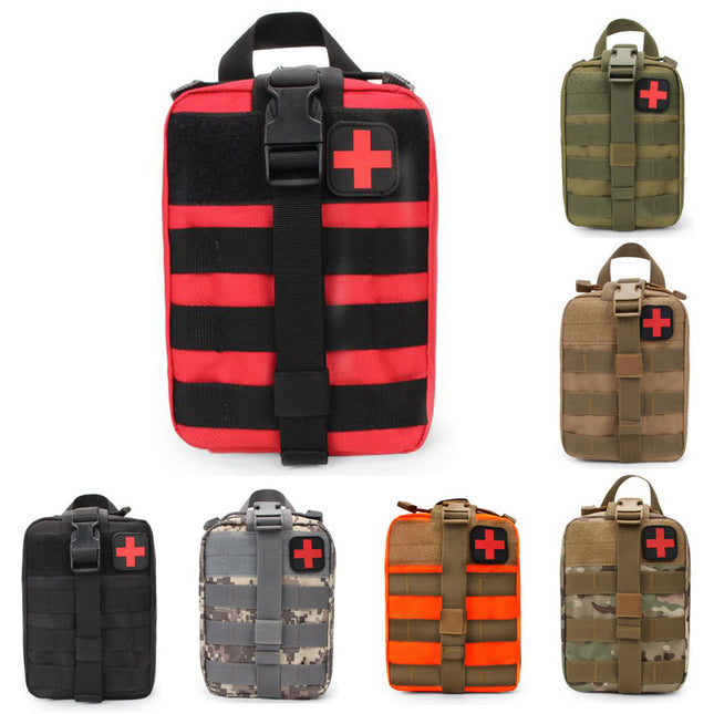 Cross-border Hot-selling Outdoor Tactical Medical Bag Pendant Medical Bag Outdoor Travel First Aid Bag Mountain Climbing Lifesaving Bag