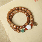 Kick straight cut lotus bracelet 8*8m
