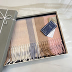 Pink coffee blue pattern + high-end gift box gift bag