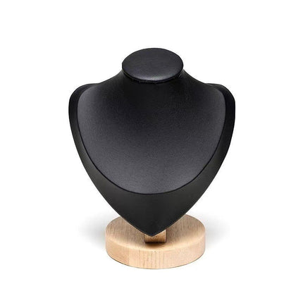 Solid Wood Figure Neck Display Stand Necklace Display Stand Jewelry Display Stand Jewelry Jewelry Storage Stand