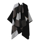 Color matching of large and small squares-black