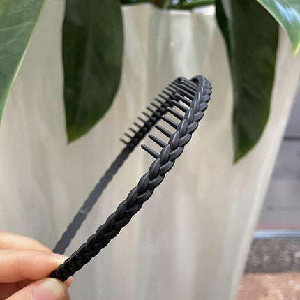 Headband for Women in Summer, Anti-Slip Special Headband for Face Washing, Toothed Hairpin, 2025 New Style Hairpin, Hair Bundle Headwear