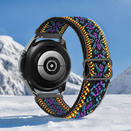 18mm20mm22mm universal watch strap elastic color matching breathable lightweight sports elastic loop strap