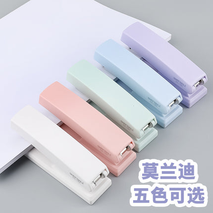 Stapler Morandi Handheld Stapler Student Mini Small Stapler Office Binding Machine Handheld Kidsren