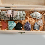 Eight kinds of rough stone gift box-type b