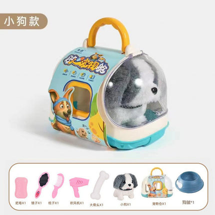 Cross-border Electric Puppy Plush Toy Children's Simulation Pet Sonic Doll Baby Doll Gift Wholesale