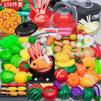 Red kitchen 108-piece set