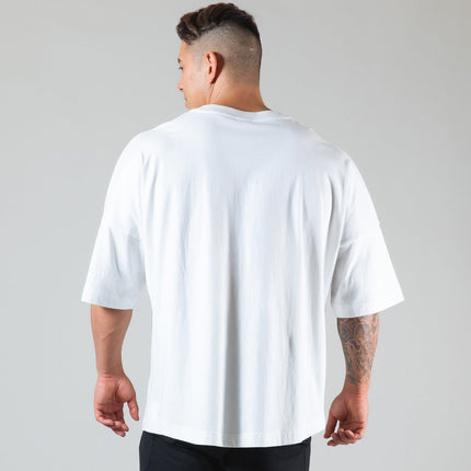 LYFT New Sports Men's T-Shirt Summer Round Neck Cotton Running Casual Fitness Short Sleeve Top