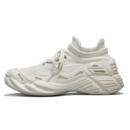 Summer New Men's Lightweight Running Shoes Octopus Socks Shoes Mecha Shoes Sports Mesh Breathable Fly Knit Men's Shoes