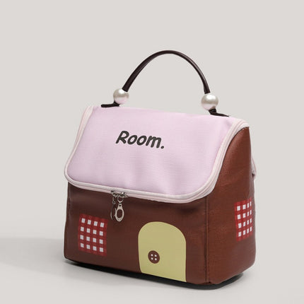 Smooda genuine goods Cute Dopamine Travel Portable Wash House Makeup Bag Portable Storage Bag