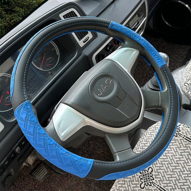 Steering Wheel Cover for Passenger Cars, Buses and Trucks, Non-Slip and Comfortable for All Seasons, Outer Diameter 39 40 41 42 45cm