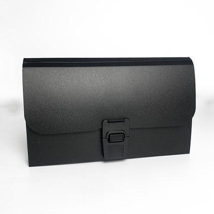 Large Capacity Organ Bag A4 Portable Organ Folder Test Paper File Storage Book Rainbow Inner Page Waterproof PP
