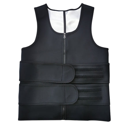 Amazon Men's Sports Body Shaper Neoprene Belly Tinting Vest Sweat-popping Fitness Tunic