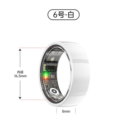Cross-border new ceramic steel R1000 smart ring health monitoring sleep heart rate blood oxygen exercise remote care