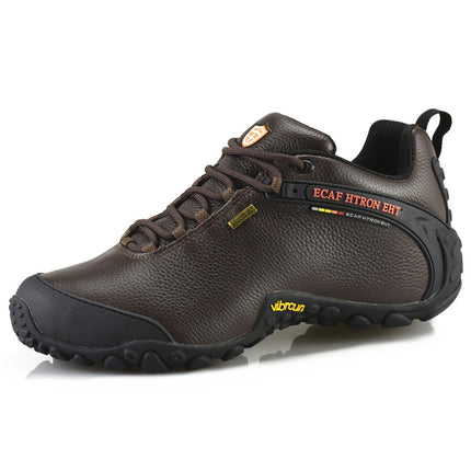 ECAF HTRON EHT autumn and winter New First layer cowhide outdoor mountaineering men's and women's foreign trade travel hiking climbing shoes