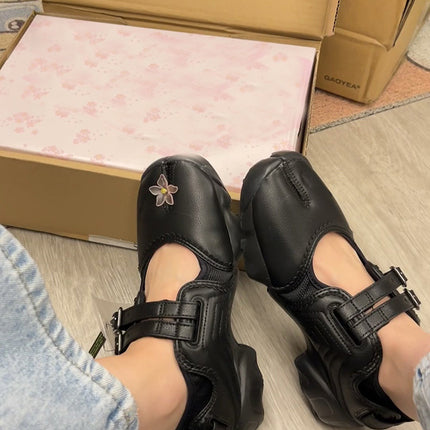 Women's Split-Toe Ninja Shoes, Pig-Toe Ugly Shoes, Sports Sandals, Mesh Sports Casual Shoes, Velcro Mary Jane Shoes