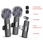 K1typec one to two + apple adapter + hair ball