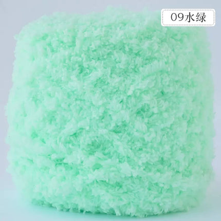 3 strands of coral fleece baby scarf coarse wool hand woven towel line baby sweater in stock wholesale