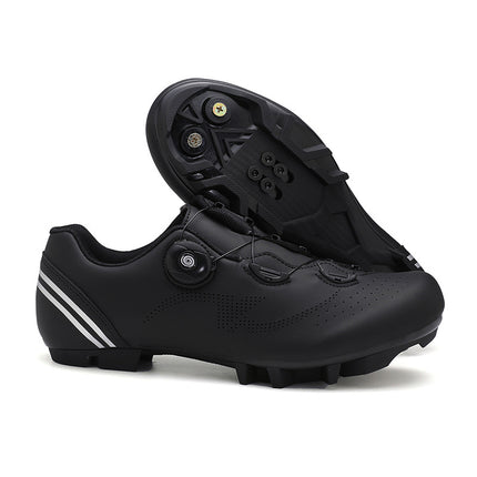 Cross-Border Foreign Trade Cycling Shoes, Cycling Shoes for Men and Women, Road Bike Lock Shoes, Mountain Bike Assist Shoes, Hard Sole, Lightweight and Breathable