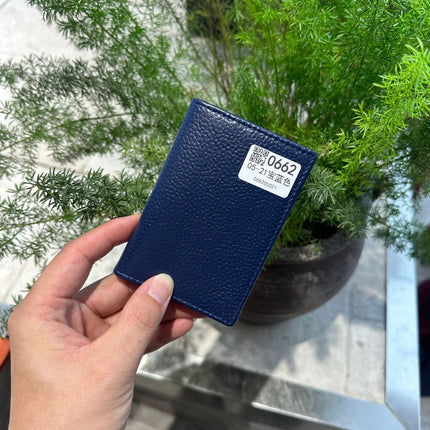 in stock Japanese classic high-rise leather business card bag head layer cowhide business large capacity Japanese business card bag wholesale
