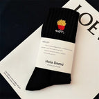 Black french fries / One size fits all 39-44