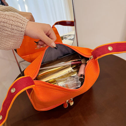 New Light Luxury Pendant Portable Coin Purse Large Capacity Cosmetic Bag Internet Celebrity Storage Wholesale Multi-Function