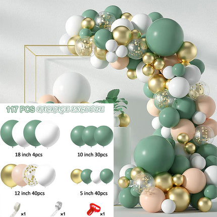 Cross-border Amazon Balloon Chain Arch suit New Birthday Decoration Wedding Room Wedding Balloon Scene Decoration Wholesale