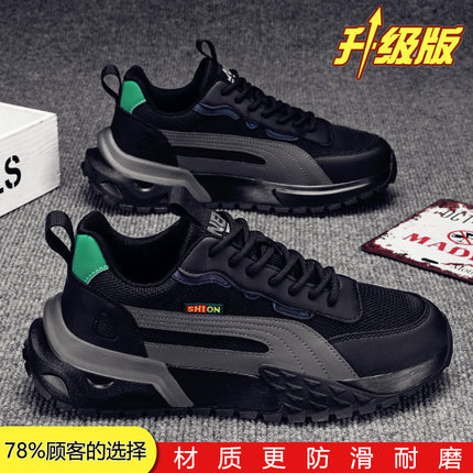 Forrest Gump Men's Shoes Summer Breathable 2025 New Deodorant Mesh Sports Leisure Running Elevated Putian Torre Trendy Shoes