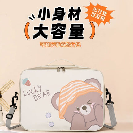 Short-Distance Travel Storage Bag, Clothing Storage Bag, Shoulder Bag, Large-Capacity Boarding Bag, Portable Luggage Bag, Travel Bag
