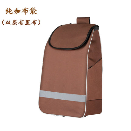 Manufacturer Supplies Wholesale Shopping Trolley Special-Purpose Fabric Storage Bags, Waterproof Storage Replacement Bags with Reflective Feature