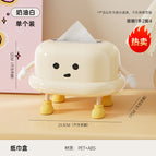 Swimming ring tissue box (sitting 4 feet) - cream white