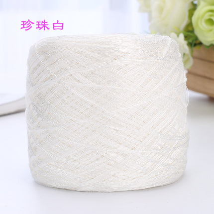 Silk Joy Wholesale Spring and Summer Mulberry Silk Tencel Yarn DIY Hand Knitting Yarn Ball Ice Silk Yarn Fine Yarn Worsted