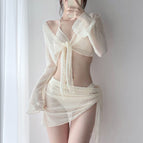 Mesh rice white / For wholesale, please order [free size]]