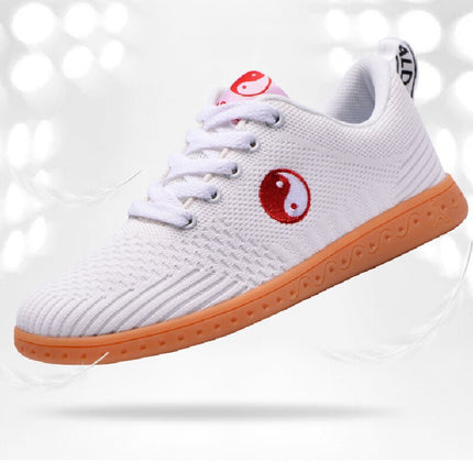 Feiwei Tai Chi Shoes for Men and Women, Martial Arts Training Shoes, Square Dance Sports Shoes, Tai Chi Practice Shoes, Middle-Aged and Elderly Walking Shoes