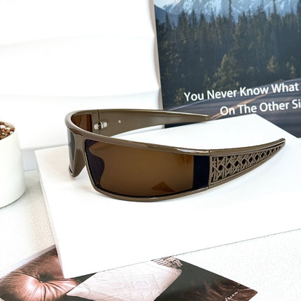 2025 New European and American Style Sunglasses Popular Versatile Tiktok Same Style Dual-Use High-End Headband Sunglasses
