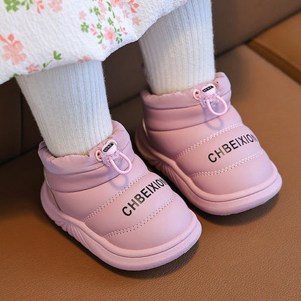 Children's Cotton Slippers Autumn and Winter Boys' Cartoon Dolphin Household Indoor Anti-Slip Slippers for Kids and Babies and Girls