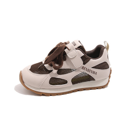 Girls' Shoes Summer Single Mesh Kidsren's Sports Shoes Forrest Gump Shoes 2025 New Boys' Mesh Shoes Lightweight Girls' Soft Soles