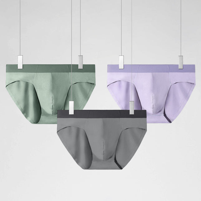 50 men's underwear men's modal seamless shorts slim sexy summer thin briefs head comfortable breathable