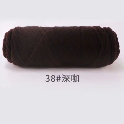 8 strands milk cotton eight strands lover cotton handmade diy material coated wool scarf hat hook shoes medium thick wool ball